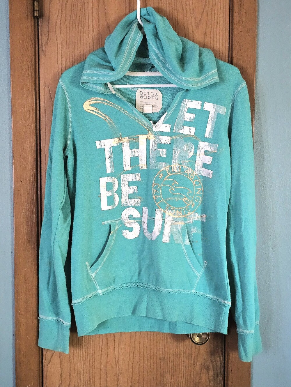 M Billabong Let There Be Sun Pullover Hoodie - Has Spots